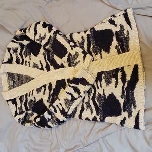 Natural Reflections Cardigan blue camo